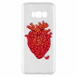 Чехол для Samsung S8 Heart of many cats - PrintSalon