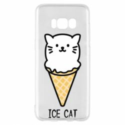 Чехол для Samsung S8 Ice Cat - PrintSalon