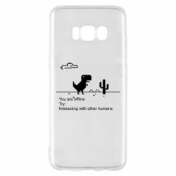 Чехол для Samsung S8 Internet Dinosaur - PrintSalon