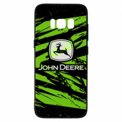 Чохол для Samsung S8 John Deere and green background - PrintSalon