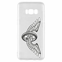 Чехол для Samsung S8 Колесо и крылья - PrintSalon