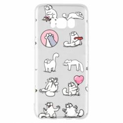 Чохол для Samsung S8 Кот Саймона емоції - PrintSalon