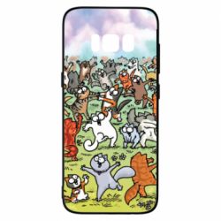 Чохол для Samsung S8 Коти танцюють - PrintSalon