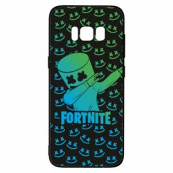 Чехол для Samsung S8 Marshmello Fortnite Dab Neon - PrintSalon
