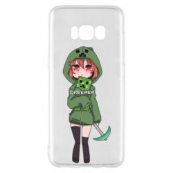 Чехол для Samsung S8 Minecraft anime - PrintSalon