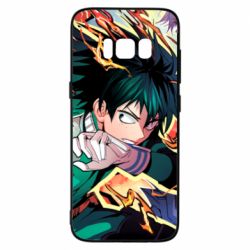 Чехол для Samsung S8 My hero academy Izuku Midoriya-PrintSalon Чехол для Samsung S8 My hero academy Izuku Midoriya