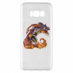 Чехол для Samsung S8 Natsu with a dragon - PrintSalon