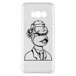 Чехол для Samsung S8 Обезьяна в виртуальных очках - PrintSalon