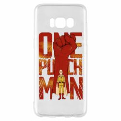Чохол для Samsung S8 One Punch Man Saitama - PrintSalon