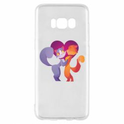 Чохол для Samsung S8 Парочка. Котики - PrintSalon