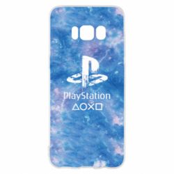 Чохол для Samsung S8 Playstation on tai dai background - PrintSalon