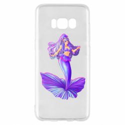 Чехол для Samsung S8 Purple Mermaid Barbie - PrintSalon