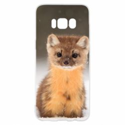 Чехол для Samsung S8 Пушистая куница - PrintSalon