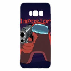 Чохол для Samsung S8 Red With A Gun - PrintSalon