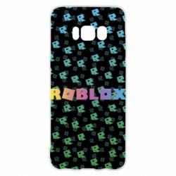 Чехол для Samsung S8 Roblox And Logo 3D - PrintSalon