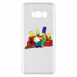 Чехол для Samsung S8 Simpsons At Home - PrintSalon