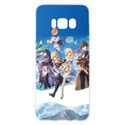 Чехол для Samsung S8 Teyvat Genshin Impact - PrintSalon