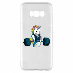 Чехол для Samsung S8 The unicorn is rocking - PrintSalon