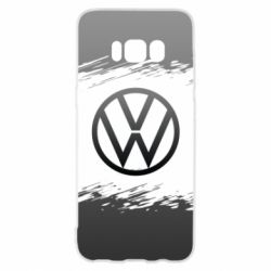 Чохол для Samsung S8 Volkswagen logo and grunge - PrintSalon