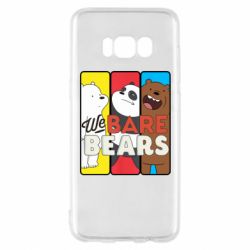 Чехол для Samsung S8 We bare bears collage - PrintSalon