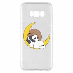 Чехол для Samsung S8 We bare bears sleep - PrintSalon