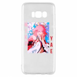 Чехол для Samsung S8 Yae Miko art - PrintSalon