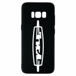 Чехол для Samsung S8 ЗиЛ логотип - PrintSalon