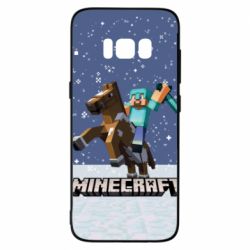 Чохол для Samsung S8 Зимовий Майнкрафт - PrintSalon