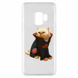 Чехол для Samsung S9 Akatsuki angry cat - PrintSalon