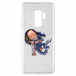 Чехол для Samsung S9+ Alien vs Predator - PrintSalon