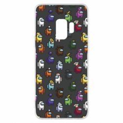 Чехол для Samsung S9 Among Us Pattern - PrintSalon