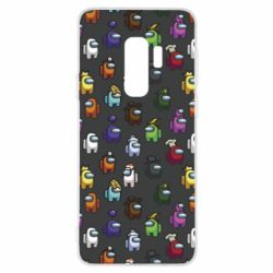 Чехол для Samsung S9+ Among Us Pattern - PrintSalon