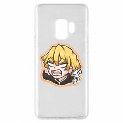 Чехол для Samsung S9 Angry Zenitsu Agatsuma - PrintSalon