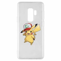 Чехол для Samsung S9+ Ash's hat Pikachu - PrintSalon
