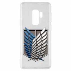Чехол для Samsung S9+ Attack Titan Survey Corps Logo 3D - PrintSalon