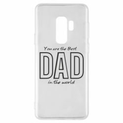 Чохол для Samsung S9+ Best dad text - PrintSalon