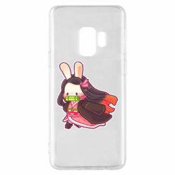 Чехол для Samsung S9 Chibi Bunny Kamado Nezuko - PrintSalon