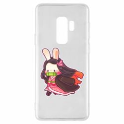 Чехол для Samsung S9+ Chibi Bunny Kamado Nezuko - PrintSalon