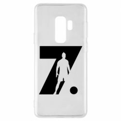 Чехол для Samsung S9+ Cristiano Ronaldo Silhouette Art - PrintSalon