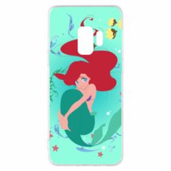 Чохол для Samsung S9 Cute and shy Ariel - PrintSalon