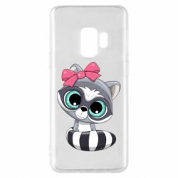 Чехол для Samsung S9 Cute raccoon - PrintSalon