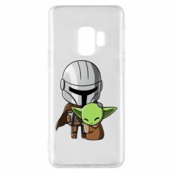 Чехол для Samsung S9 Din Djarin And The Child - PrintSalon