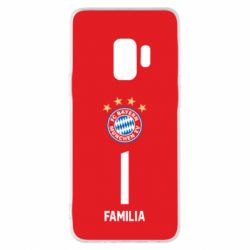 Чехол для Samsung S9 FC Bayern. Твоя фамилия, номер (англ.) - PrintSalon