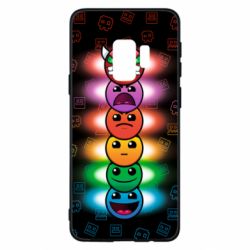 Чохол для Samsung S9 Geometry Dash Levels - PrintSalon