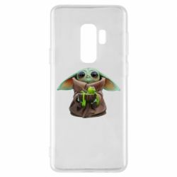 Чехол для Samsung S9+ Grogu and Kermit - PrintSalon