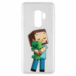 Чохол для Samsung S9+ Heroes from Minecraft - PrintSalon