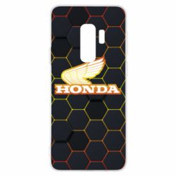 Чехол для Samsung S9+ Honda color logo