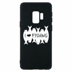 Чохол для Samsung S9 I Love Fishing - PrintSalon
