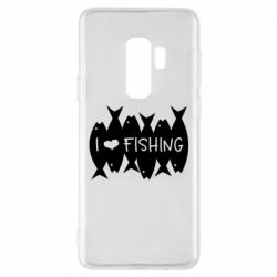Чохол для Samsung S9+ I Love Fishing - PrintSalon