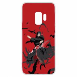 Чохол для Samsung S9 Itachi Uchiha with crows-PrintSalon Чохол для Samsung S9 Itachi Uchiha with crows